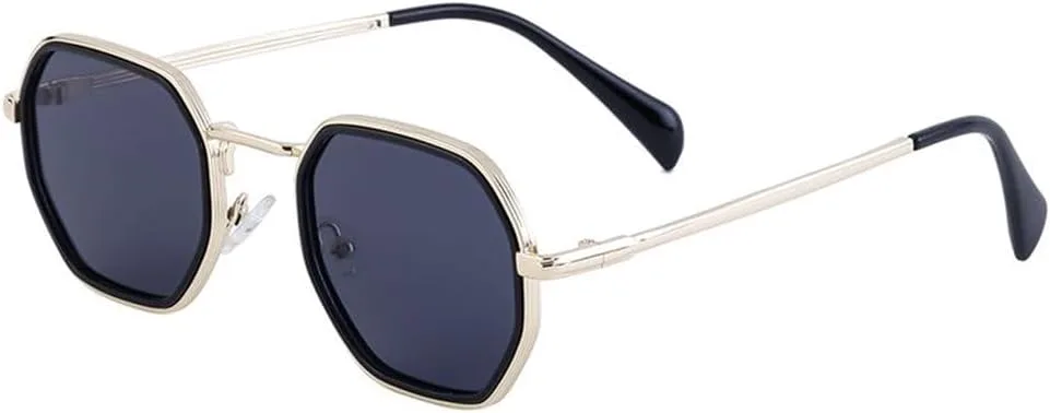 

Мужские солнцезащитные очки MUTYNE в стиле стимпанк, роскошные ретро-очки для мужчин, модные очки в металлической оправе, защита от УФ-излучения UV400, 2