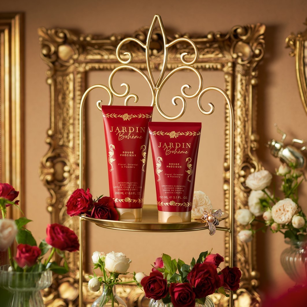 Лосьон для тела collection précieuse rouge précieux body lotion Jardin Boheme, объем 200 мл — фото 2