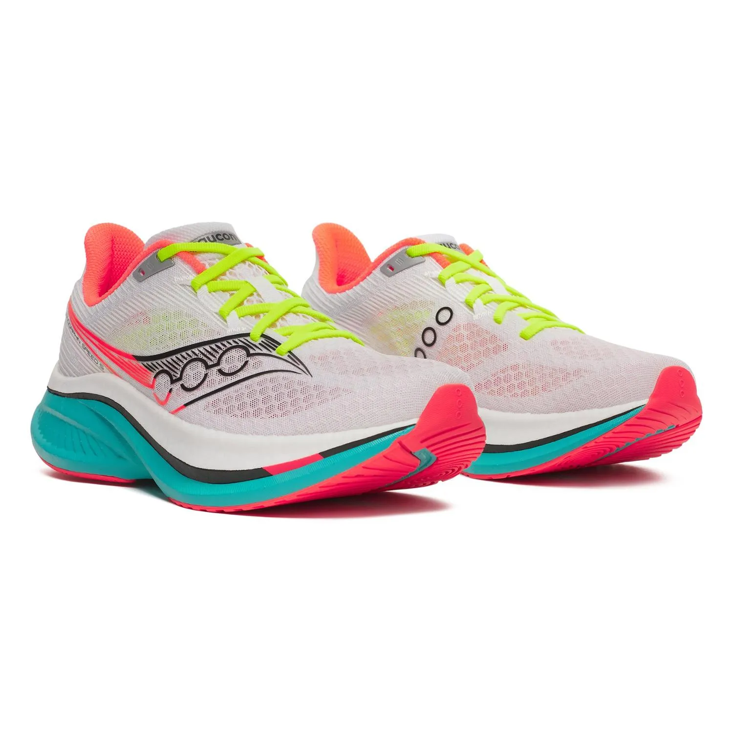 Обувь для бега на дороге Endorphin Speed 5 - Мужская Saucony, White/Mutant — фото 3