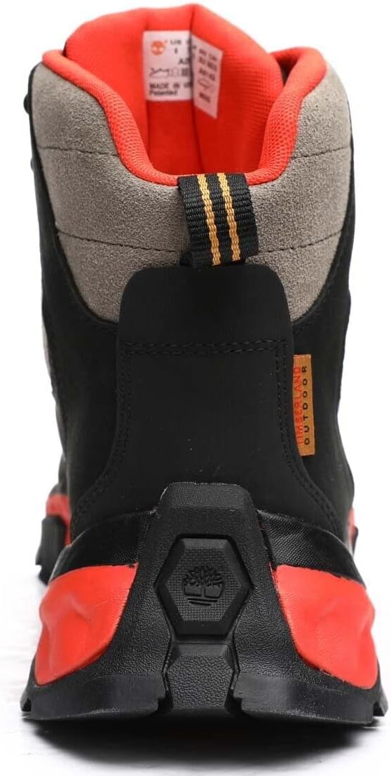 Timberland мужские ботинки для треккинга Solar Ridge Mid, Black W Camo — фото 4