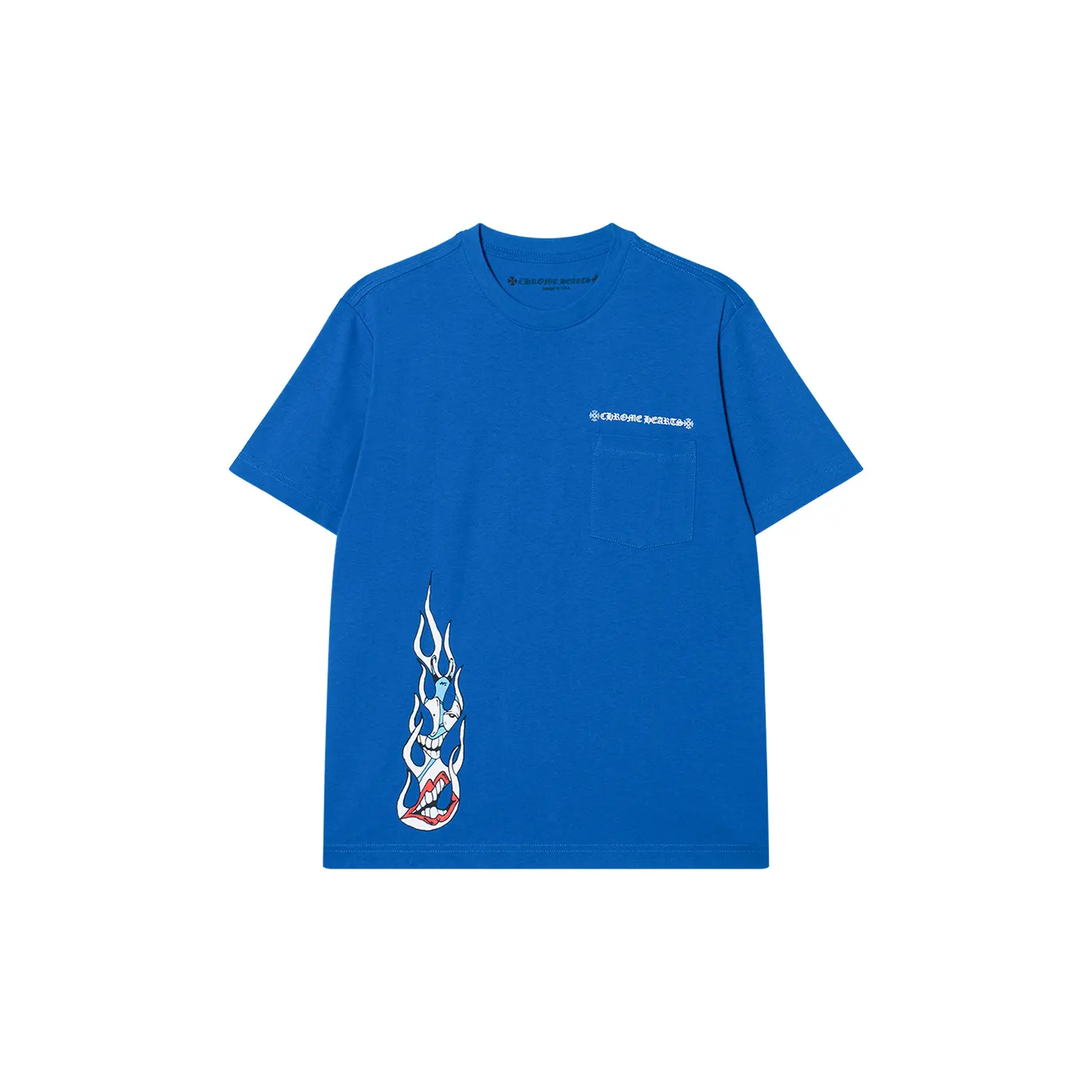 

Футболка Matty Boy Space Chrome Hearts, синяя