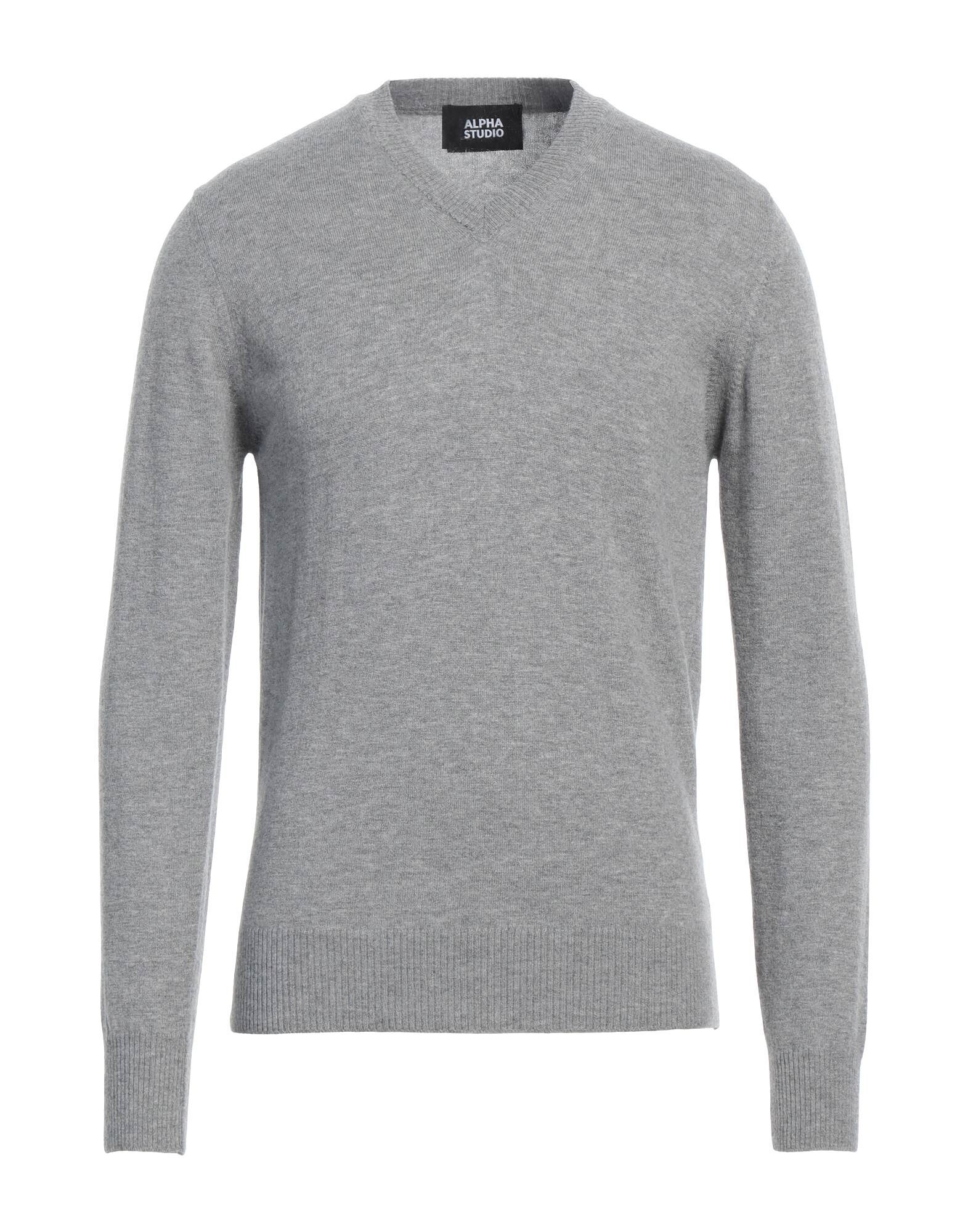 

Свитер Alpha Studio, светло-серый