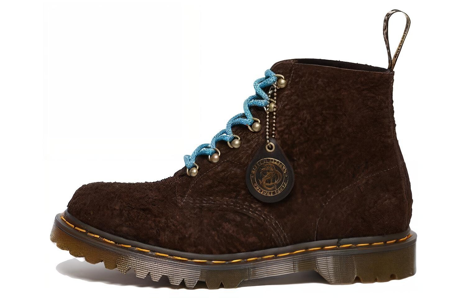 Ботильоны унисекс темно-коричневые Dr.Martens