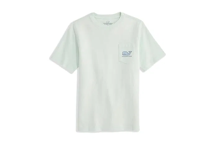 Футболка с принтом Pirate Map Whale Vineyard Vines Kids, Aqua Glass
