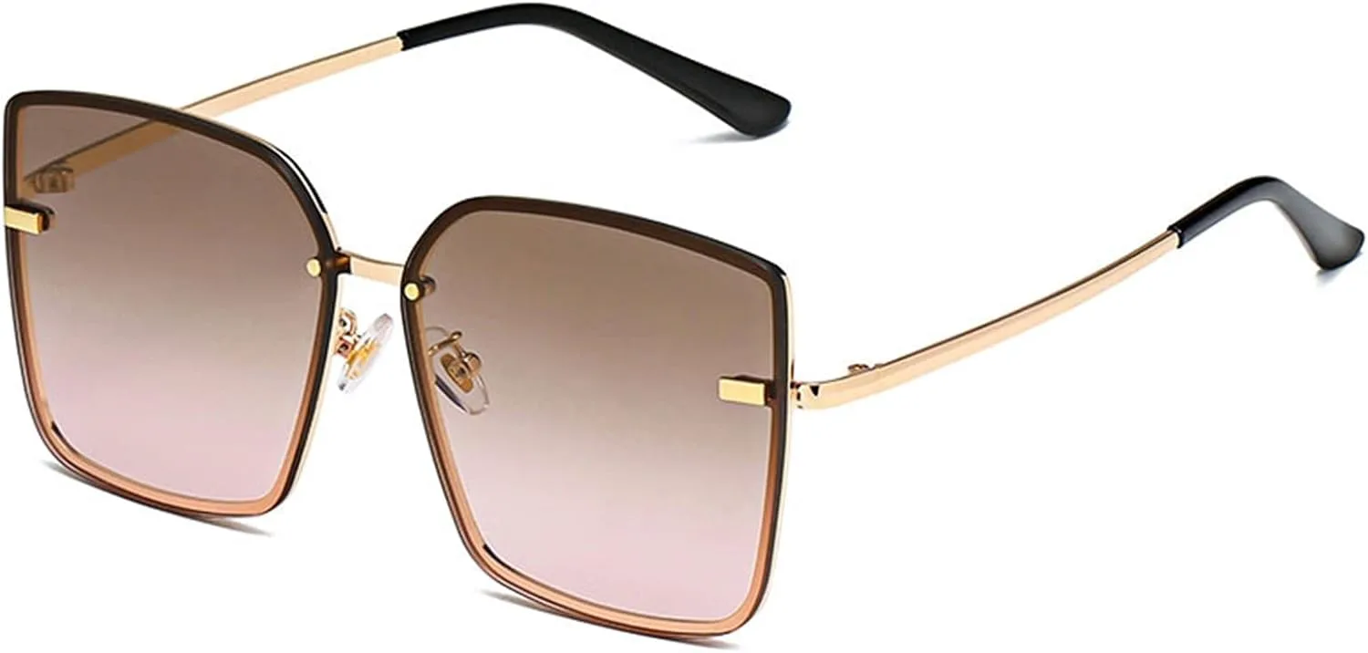 

Металлические солнцезащитные очки XINXIN в стиле ретро, ​​квадратной формы, для мужчин и женщин, стильные очки для отдыха на природе (Цвет: D, Размер: Средний), D