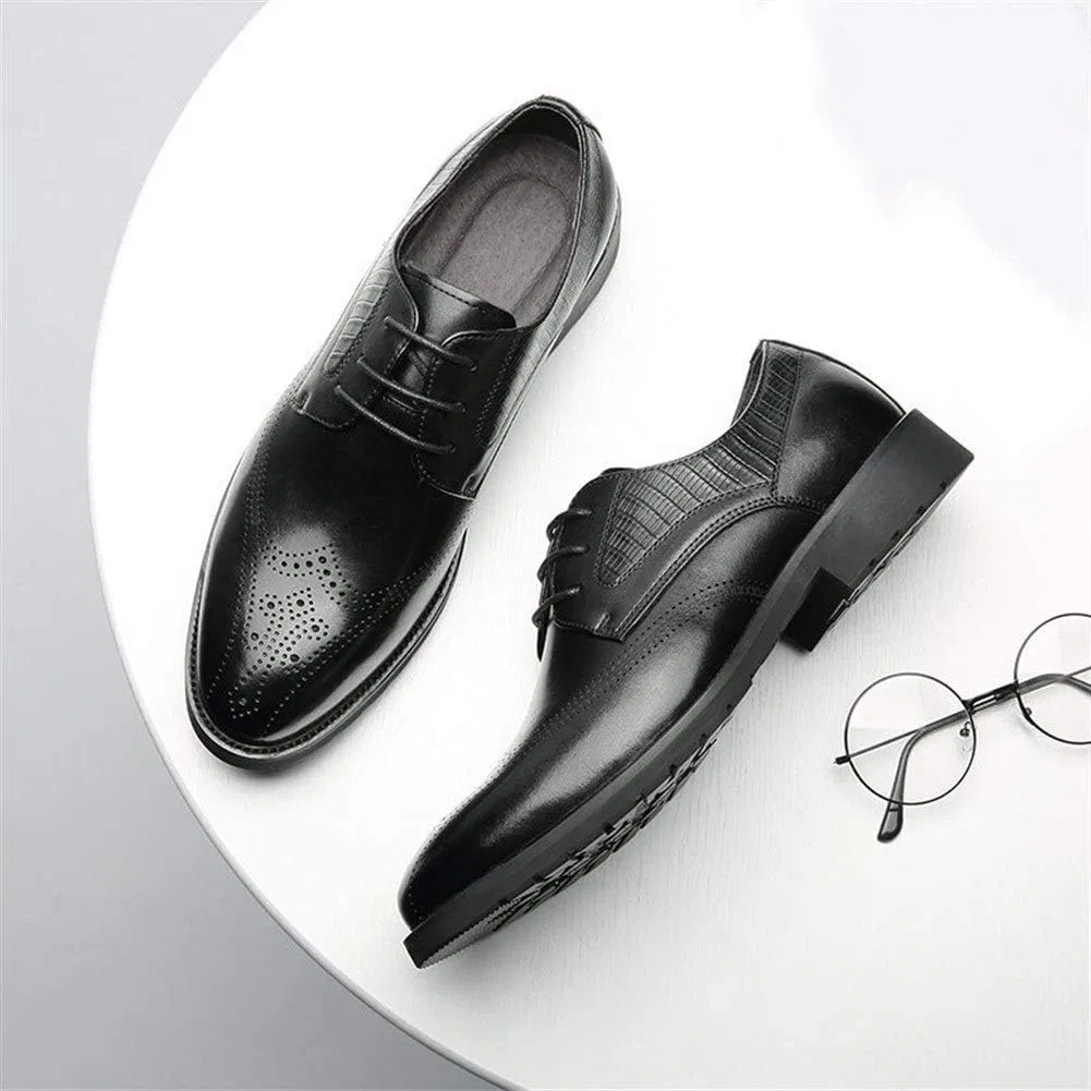 Мужские оксфорды Brogue Generic, черный — фото 2
