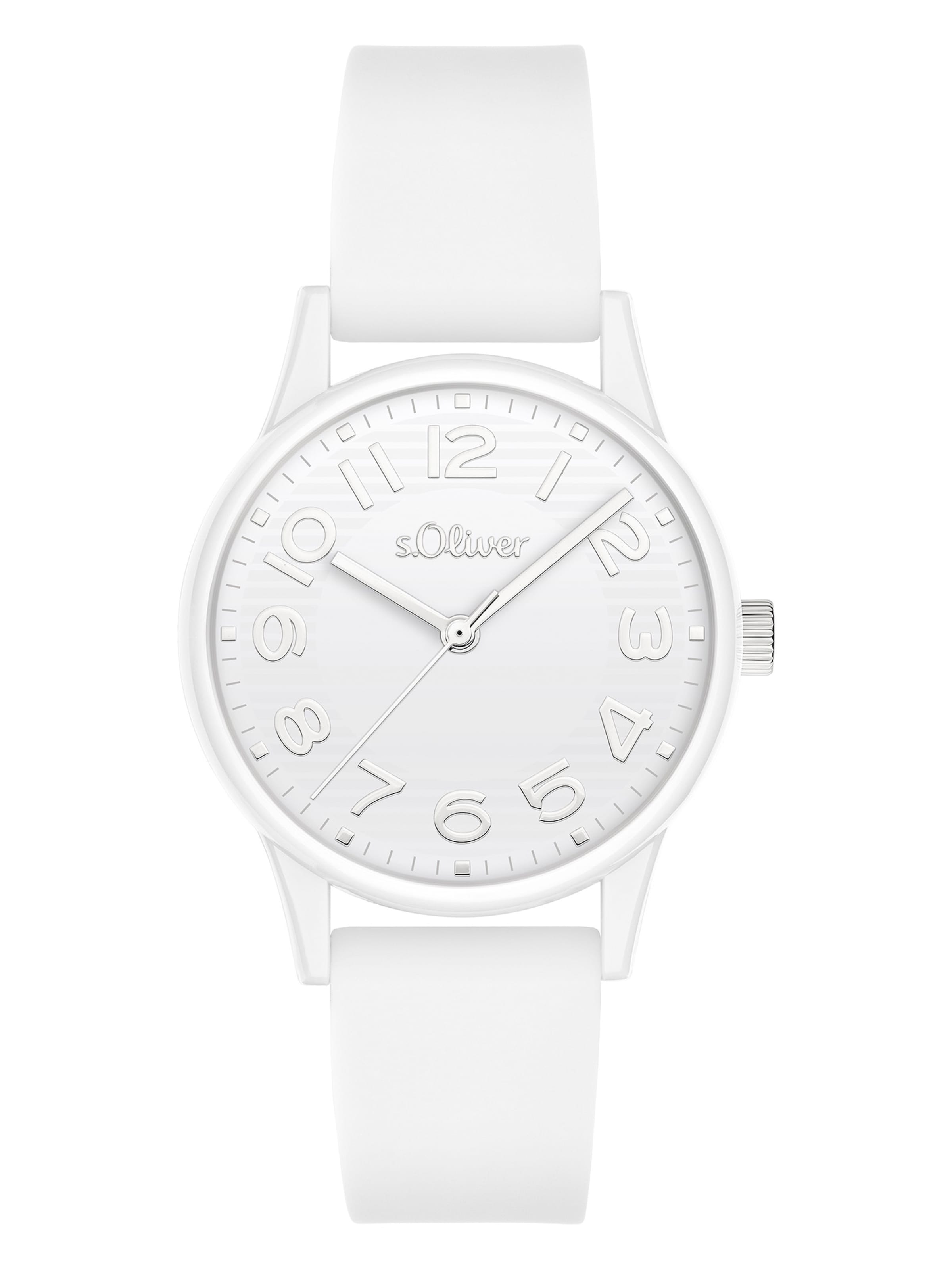 

s.Oliver Часы Analog в белом цвете