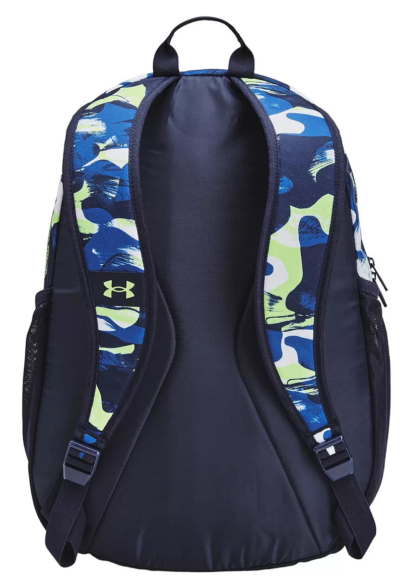 

Спортивный рюкзак Under Armour Hustle, синий/зеленый