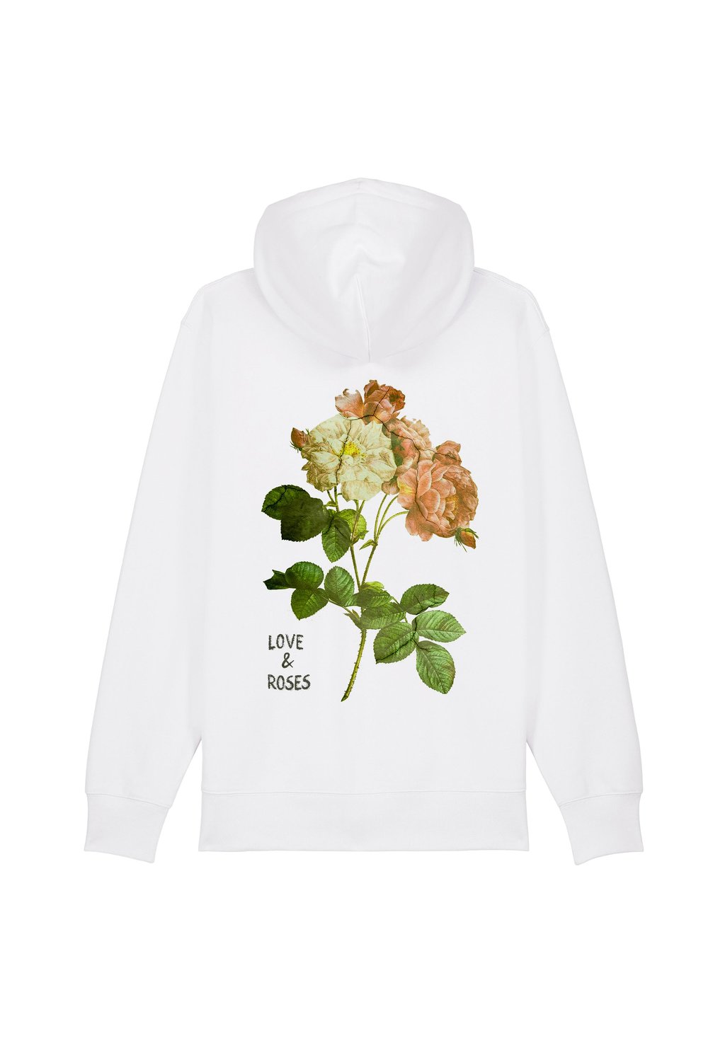 

Толстовка на молнии ROSES UNISEX ZIPPED Mira Paris, белый