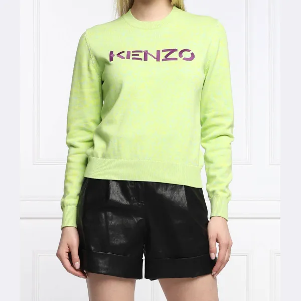 

Свитер обычного кроя Kenzo, зеленый