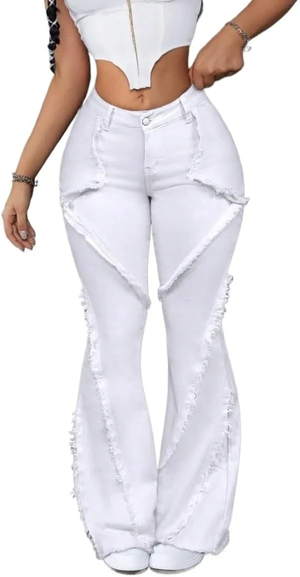 Джинсы Baggy Jeans, белый