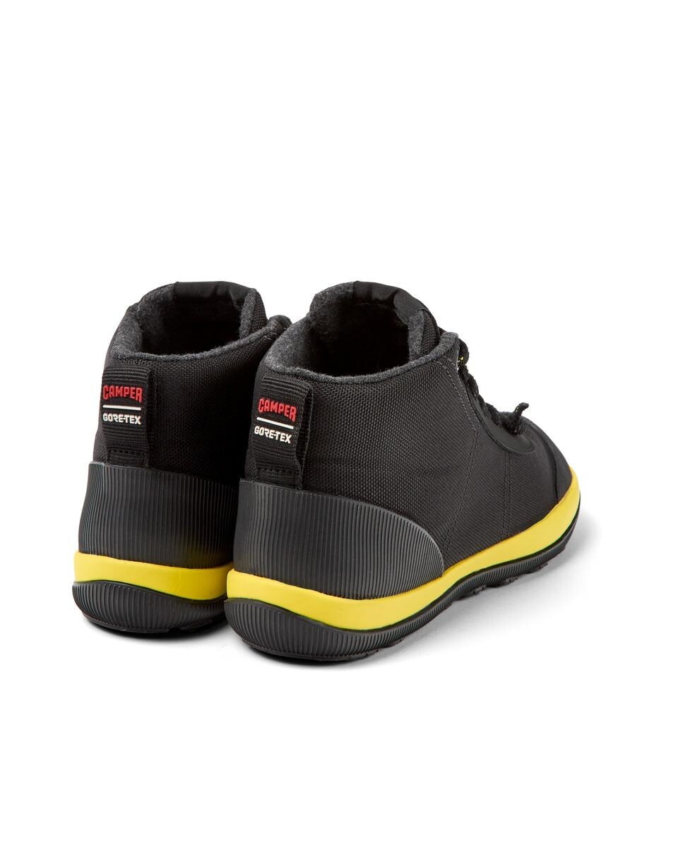 Женская спортивная обувь с технологией Gore-Tex с черными ботильонами Camper, черный — фото 4