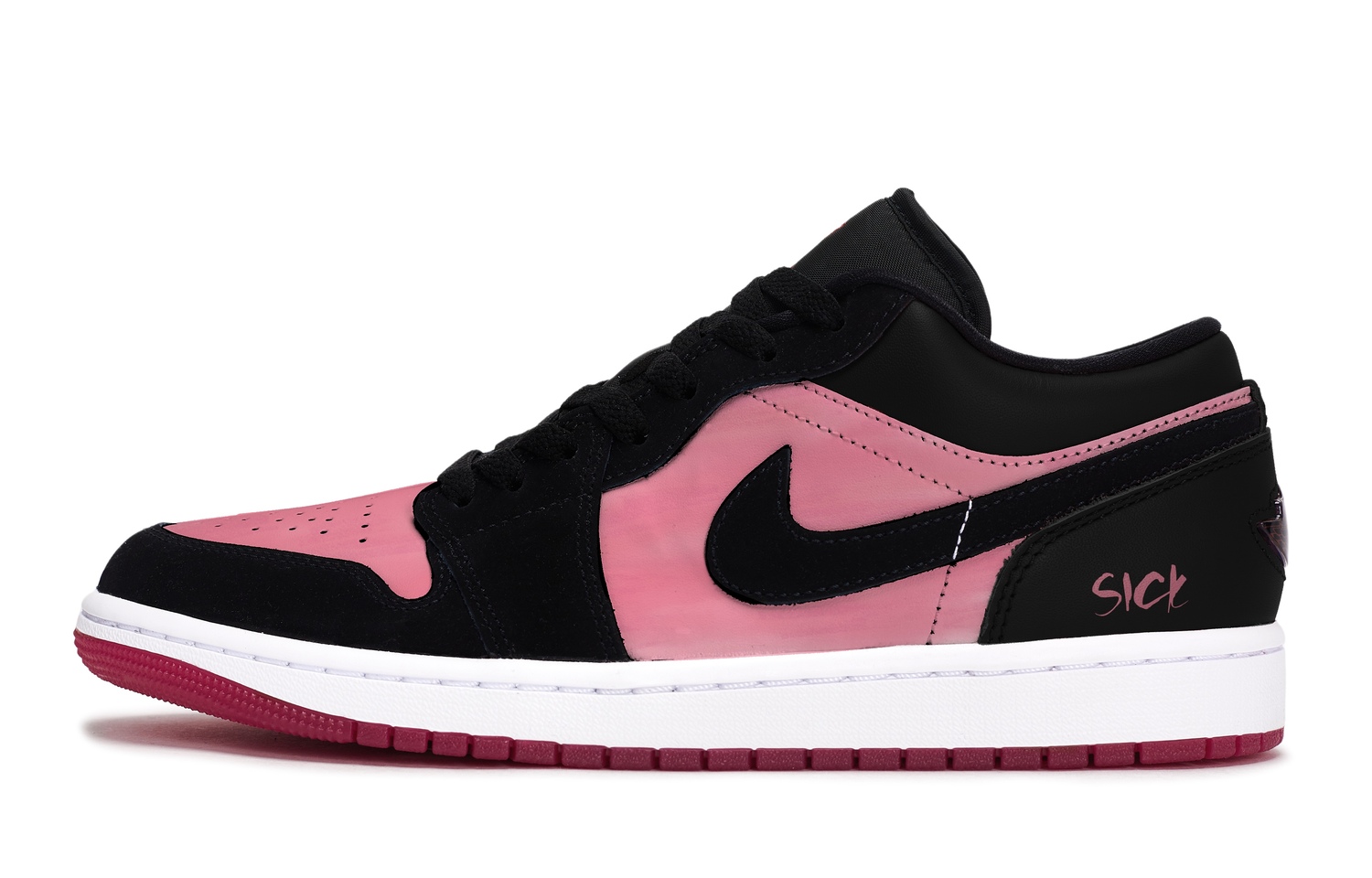 Jordan кроссовки Air 1 Vintage Unisex Low top Pink — фото 2