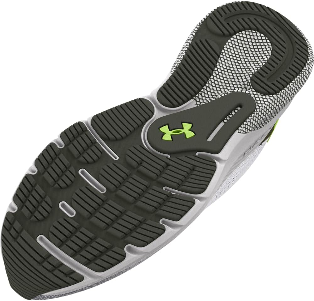 Мужские кроссовки для бега Under Armour HOVR Turbulence 2, (112) White/Marine Od Green/Morph Green — фото 3