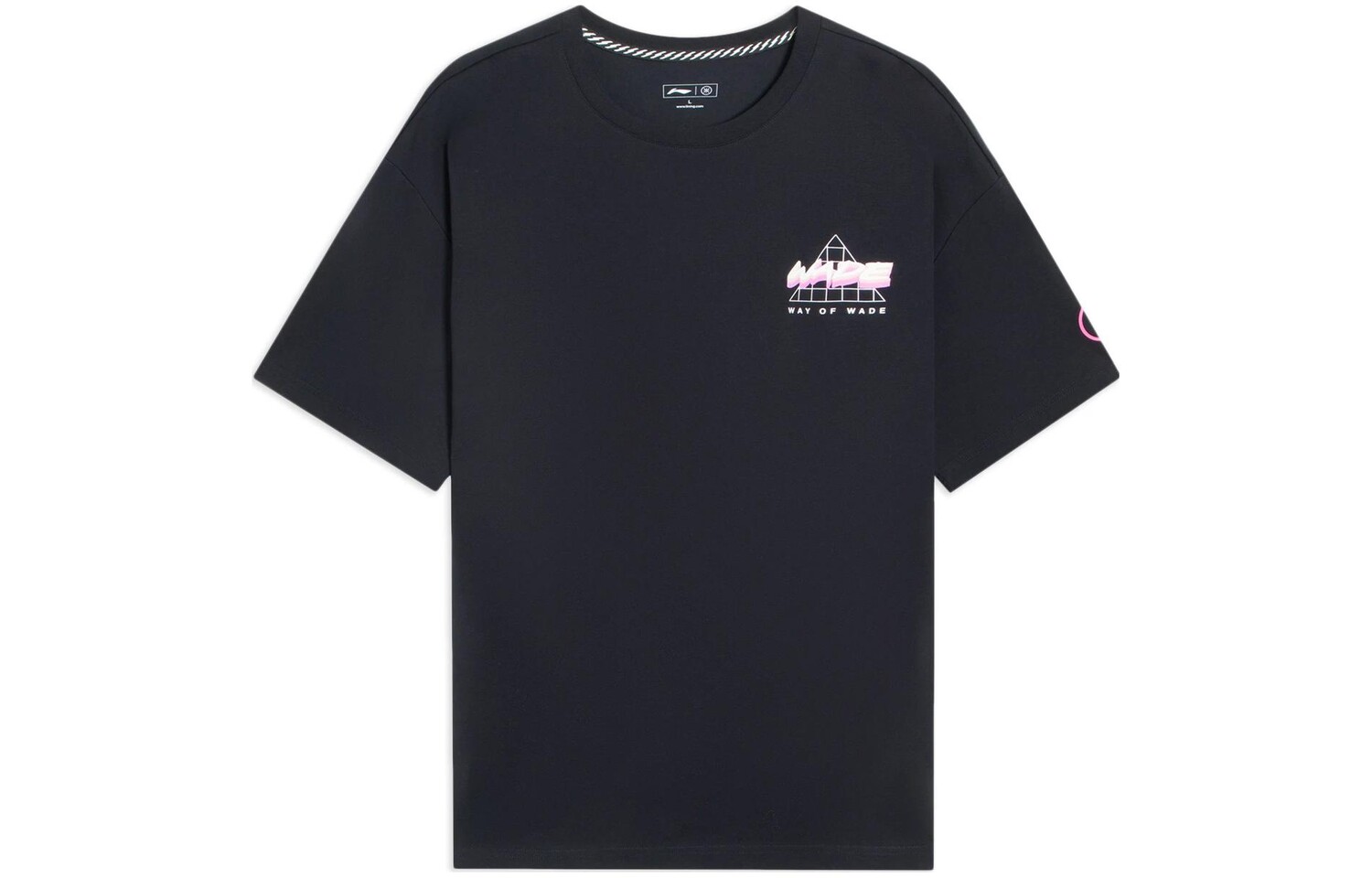 

Футболка Wade Collection унисекс, черная Lining, черный
