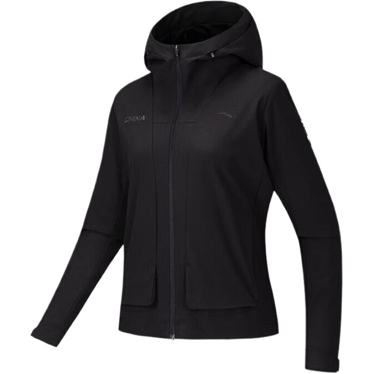 

Куртки и пальто для разнообразных тренировок женские ANTA, basic черный