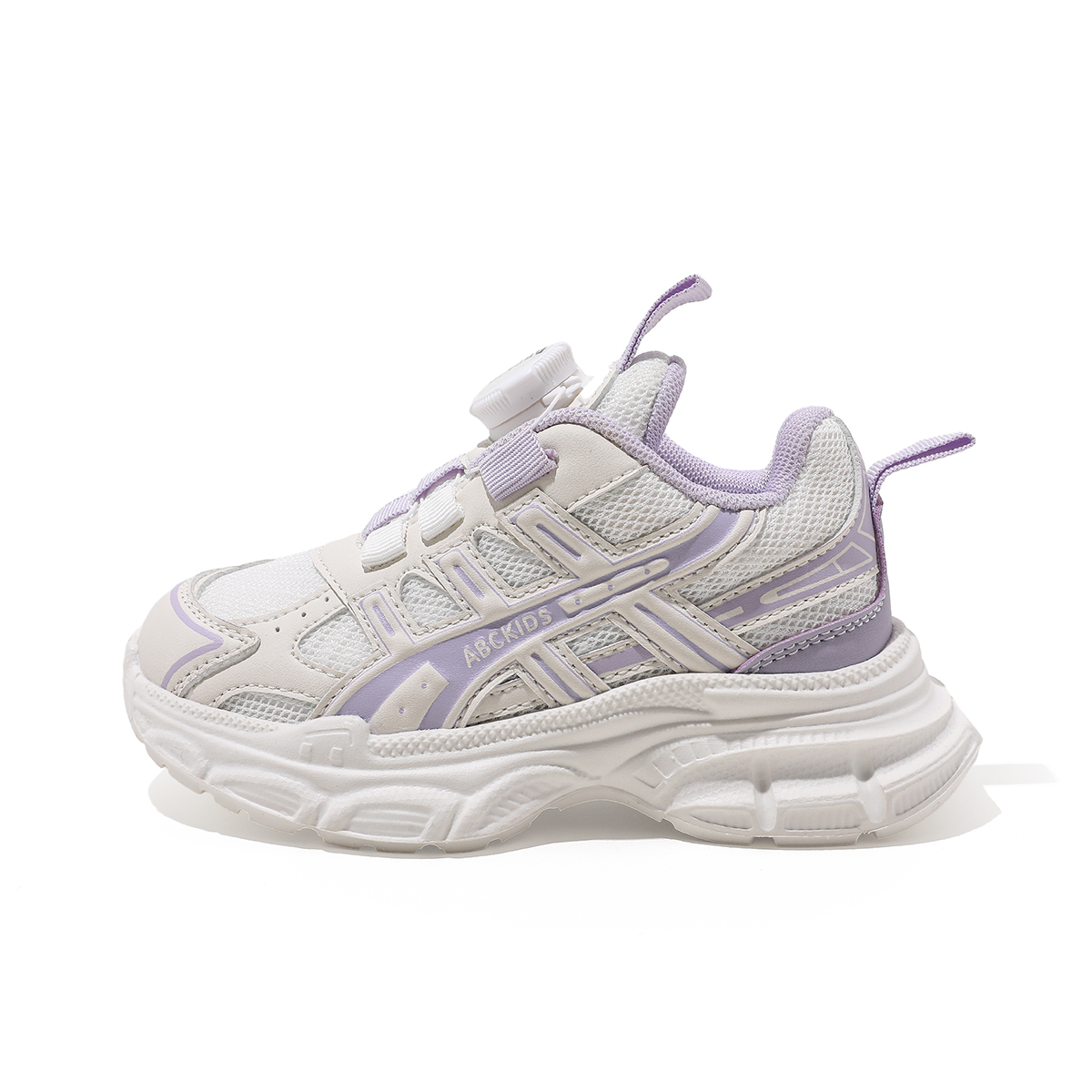 

Дышащие и легкие детские повседневные туфли Kids' ABC KIDS, фиолетовый