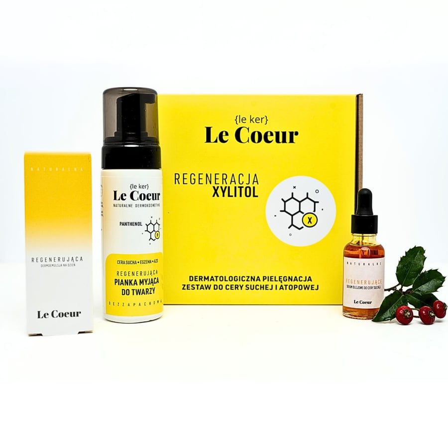 

Регенерирующий бокс - комплексный уход за сухой кожей со склонностью к атопическому дерматиту и экземе Le Coeur