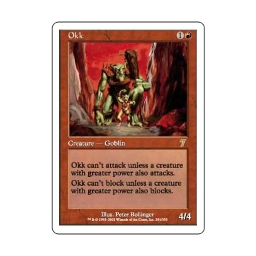 

CCG Окк ( клавиша R), MTG - 7th Edition