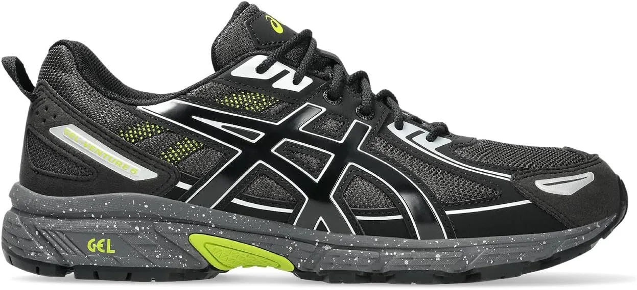 Мужские кроссовки ASICS Gel-Venture 6, черный/серый — фото 3