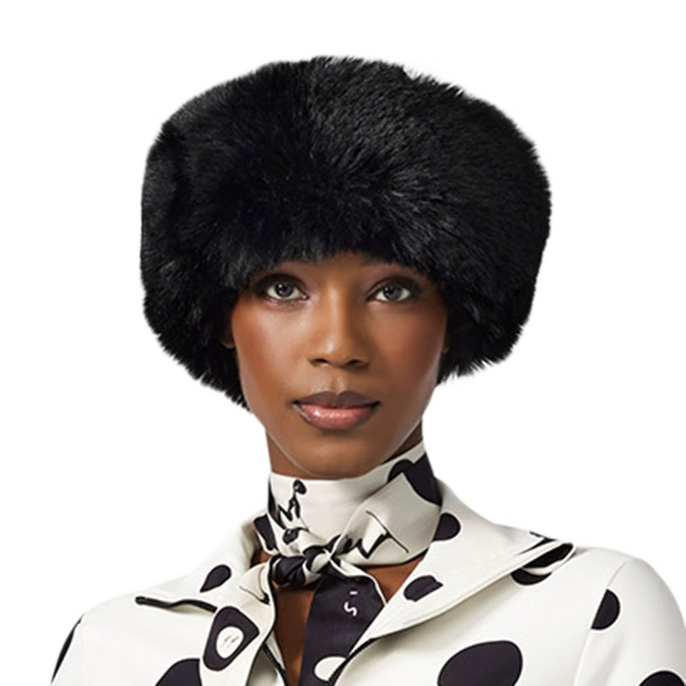 

Повязка на голову Goldbergh Froid из искусственного меха (женская), Black