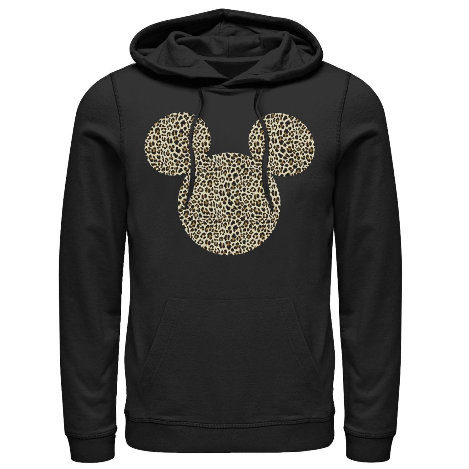 

Мужская толстовка с капюшоном Disney Mickey Mouse с принтом гепарда и силуэтом