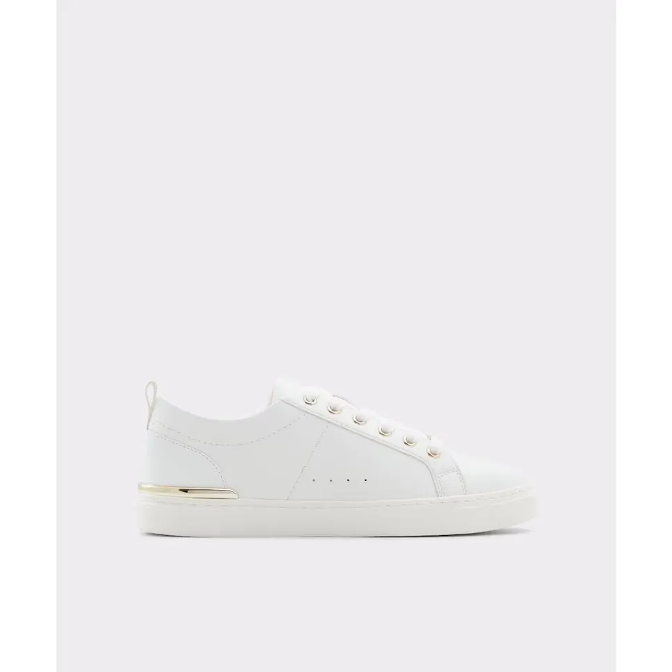 

Женские белые спортивные туфли с круглым носком Aldo