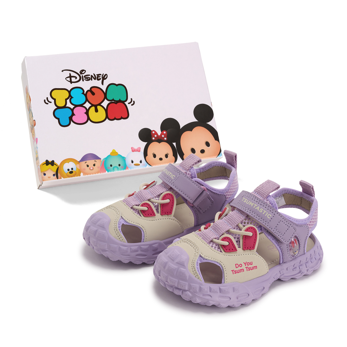 

Детские сандалии Pine Nuts для дошкольников Disney, фиолетовый