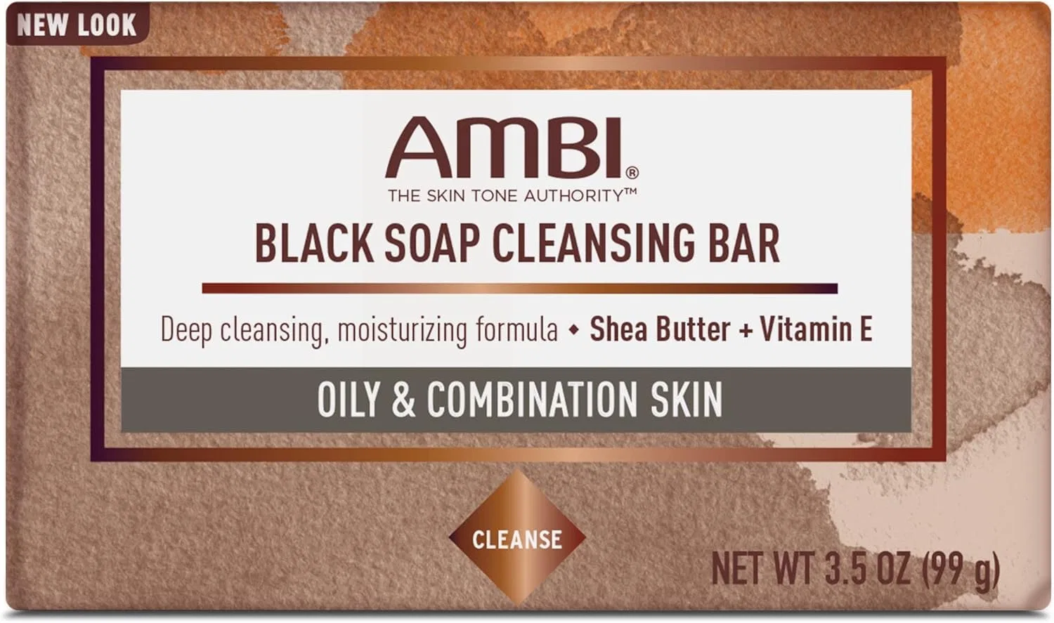 Мыло уходовое Ambi Black Soap с маслом ши, 3.5 унции, 6 шт. — фото 2