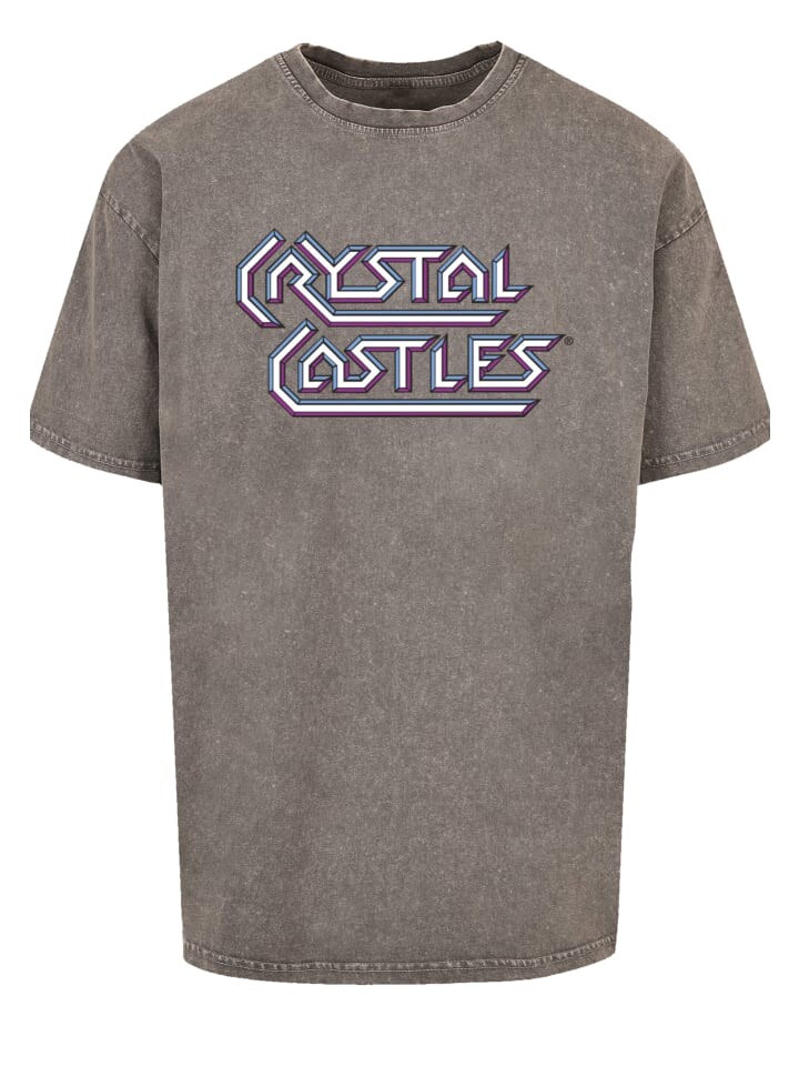 

Футболка F4NT4STIC Oversize T-Shirt Atari Crystal Castles Retro Gaming, серый
