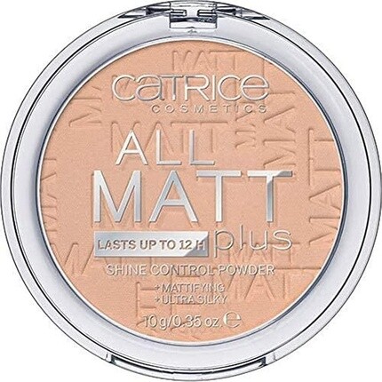 

Пудра All Matt Plus Shine Control Sand Beige 025 10G, Catrice