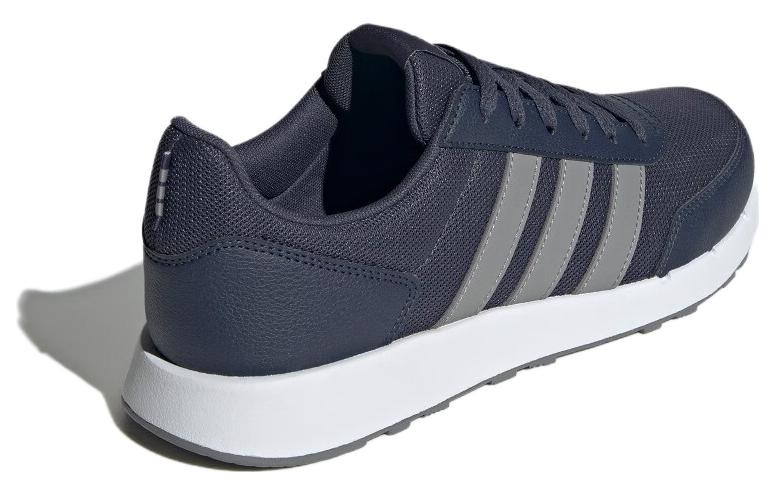 Adidas Neo Адидас Ран 50S 'Шэдоу Нэйви Грей' — Асфальтовый серый, цвет Asphalt Gray — фото 4