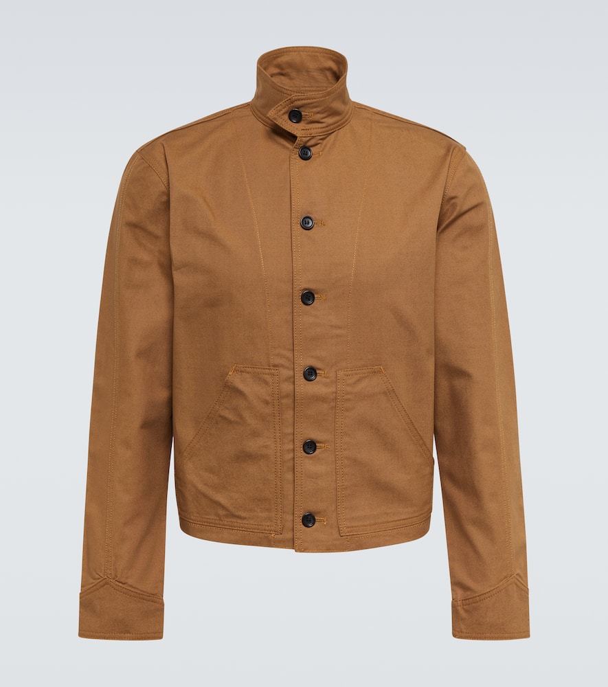 

Хлопковая куртка-блузон из парусины Winnie New York, Khaki