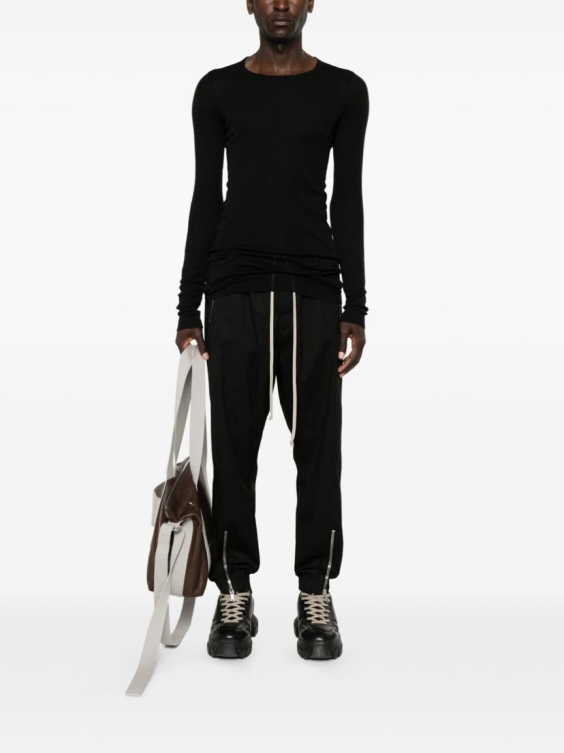 

Rick Owens футболка Porterville джерси, черный