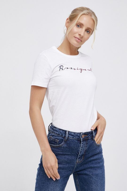 

Хлопковая футболка Rossignol, белый