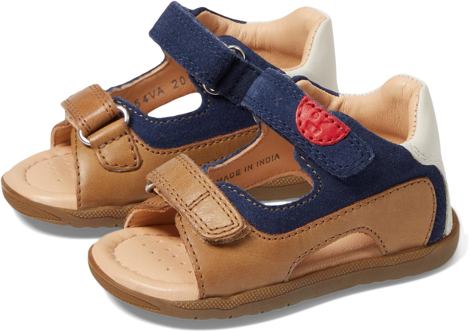 

Сандалии Geox Kids Sandals Lupidoo 4, цвет Caramel/Navy