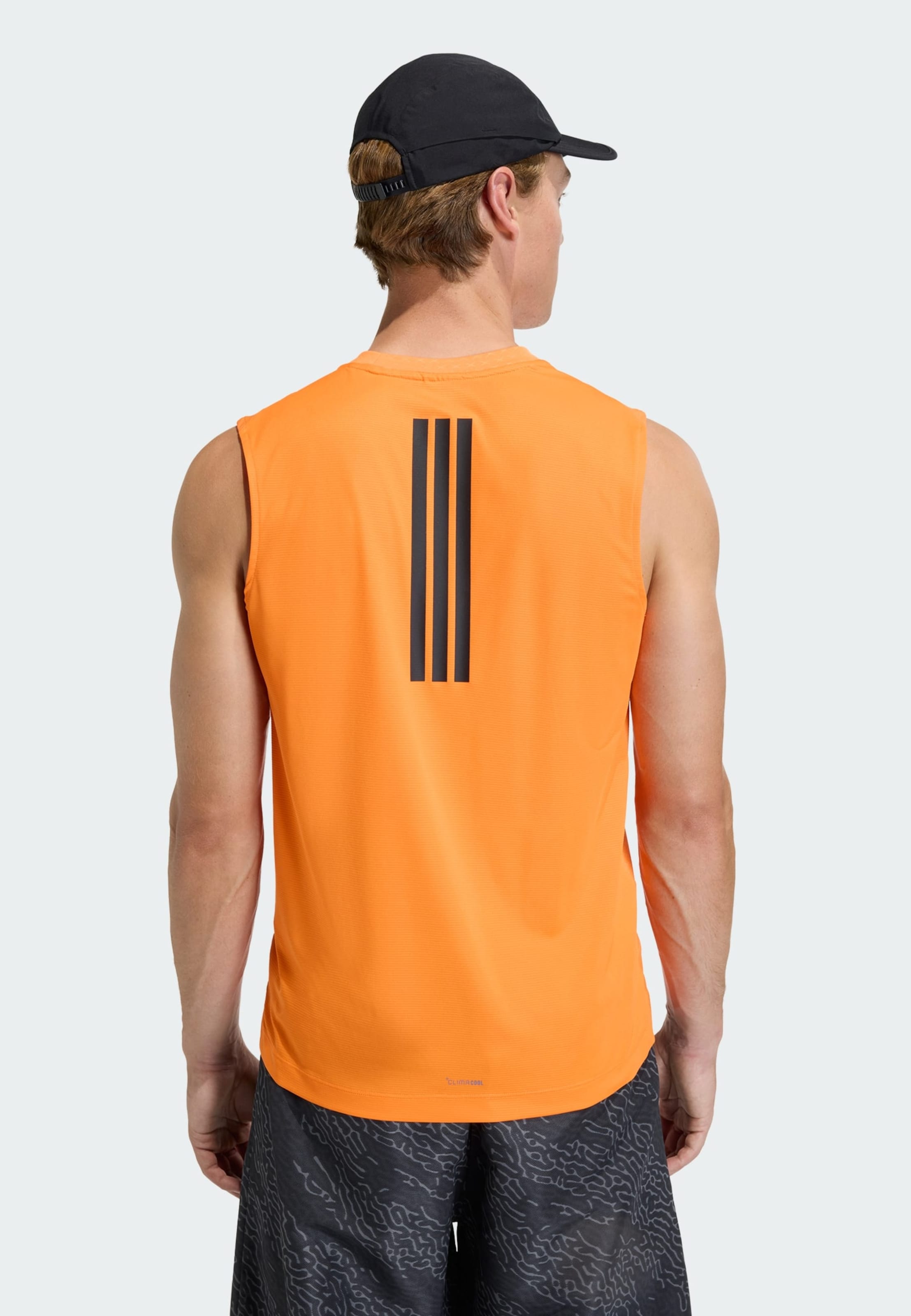 Adidas Performance Футболка Performance 'D4T Power' в оранжевом цвете — фото 3