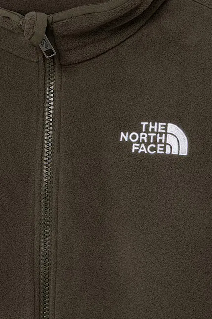Толстовка детская на молнии TEEN GLACIER FZ ZIP IN JACKET The North Face, зеленый — фото 3