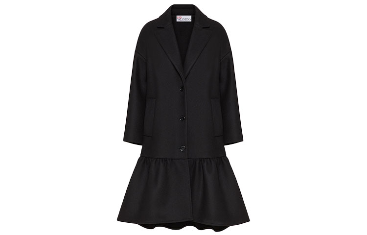 

RED VALENTINO Пальто женское черное