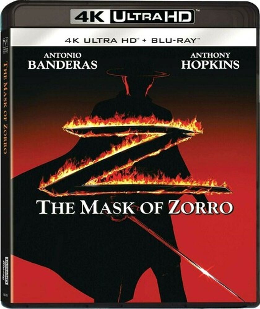 

Диск 4K UHD The Mask Of Zorro [1998]