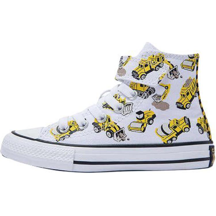 

Кроссовки Chuck Taylor All Star Anti-Kick Cushioning High-Top детские из хлопка Converse, белый