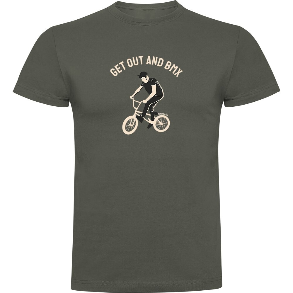 

Футболка Kruskis Get Out And BMX, зеленый