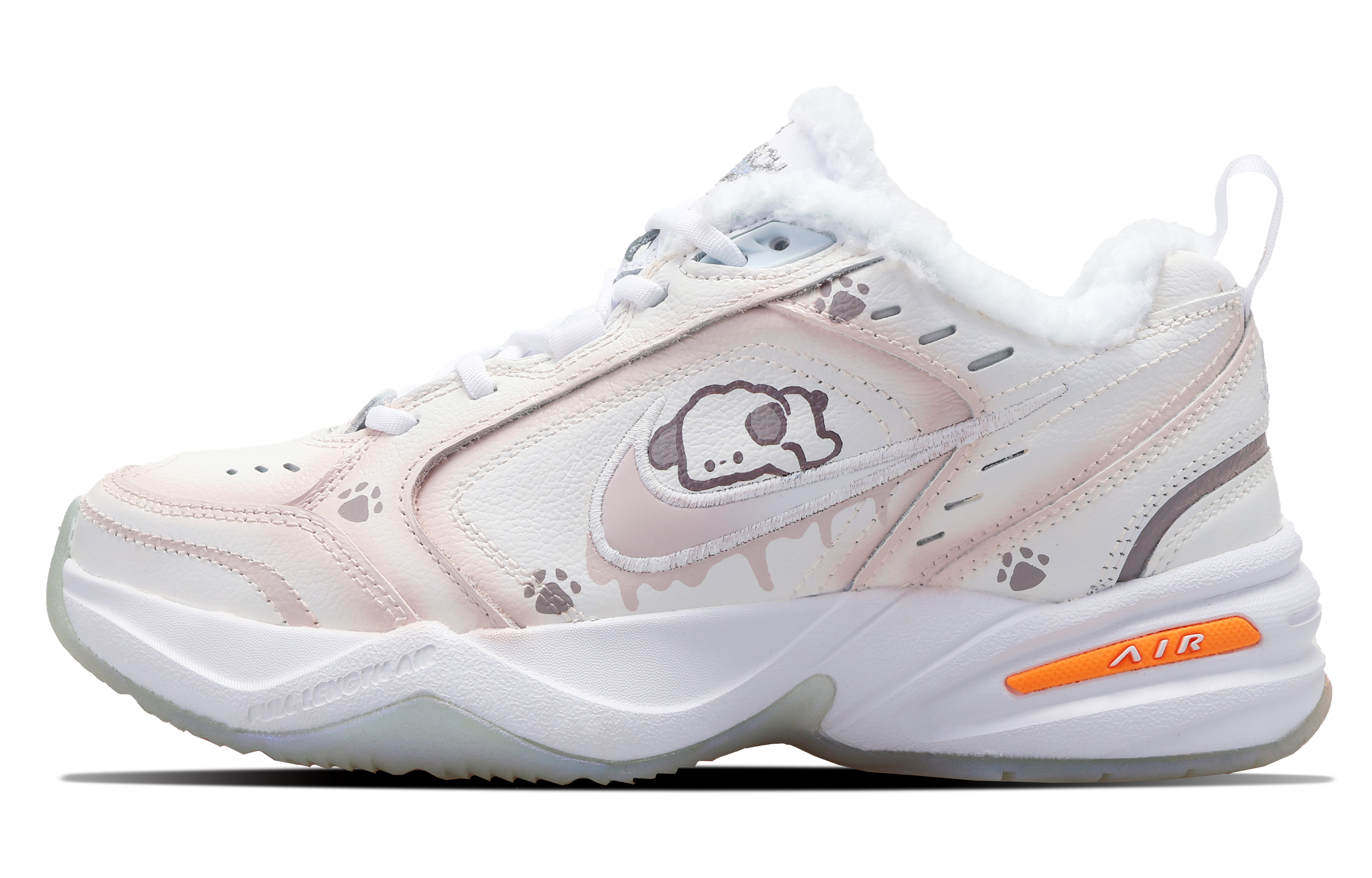 

Кроссовки Nike Air Monarch 4 Chunky Sneakers Unisex Low-Top Pink