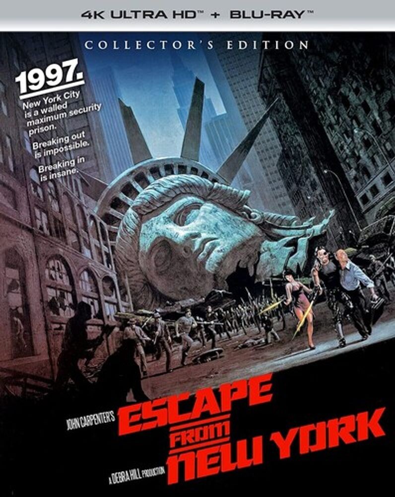 

Диск 4K UHD Escape From New York [Collector's Edition]