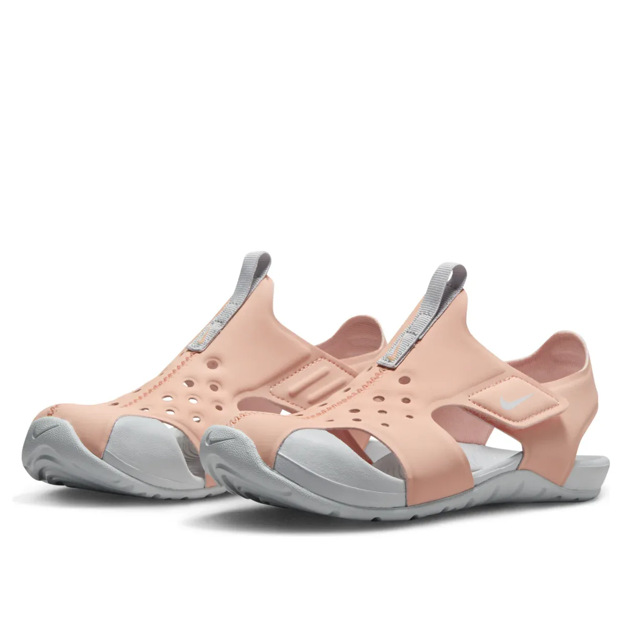 (PS) Сандалии Nike Sunray Protect 2 на липучках, розовые — фото 4