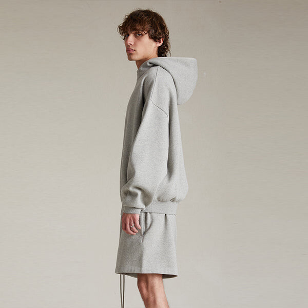 Толстовка ss24 hoodie 'dark heather oatmeal' Fear Of God Essentials, мультиколор — фото 4
