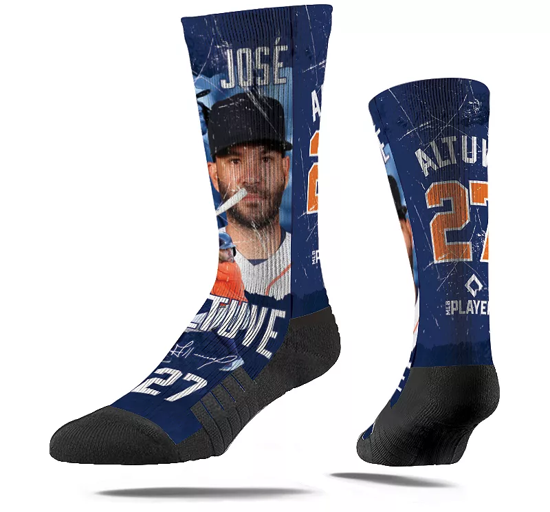 

Носки Strideline Houston Astros José Altuve #27 Montage Crew