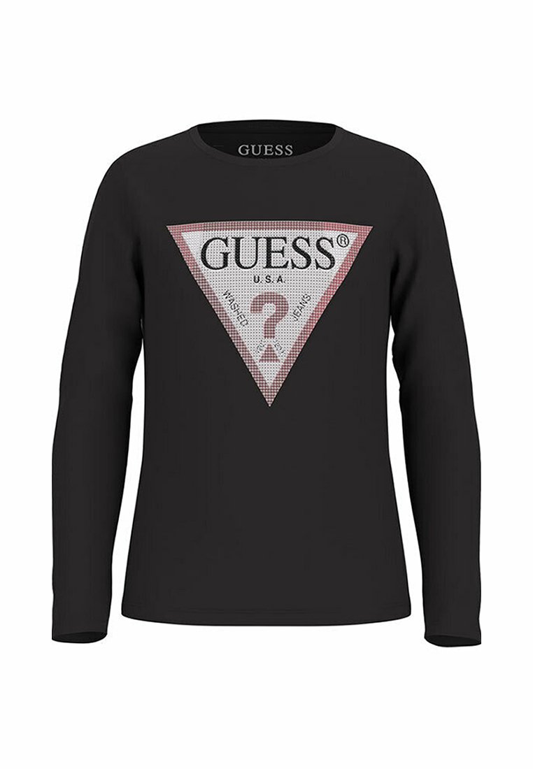 

Лонгслив Guess, черный