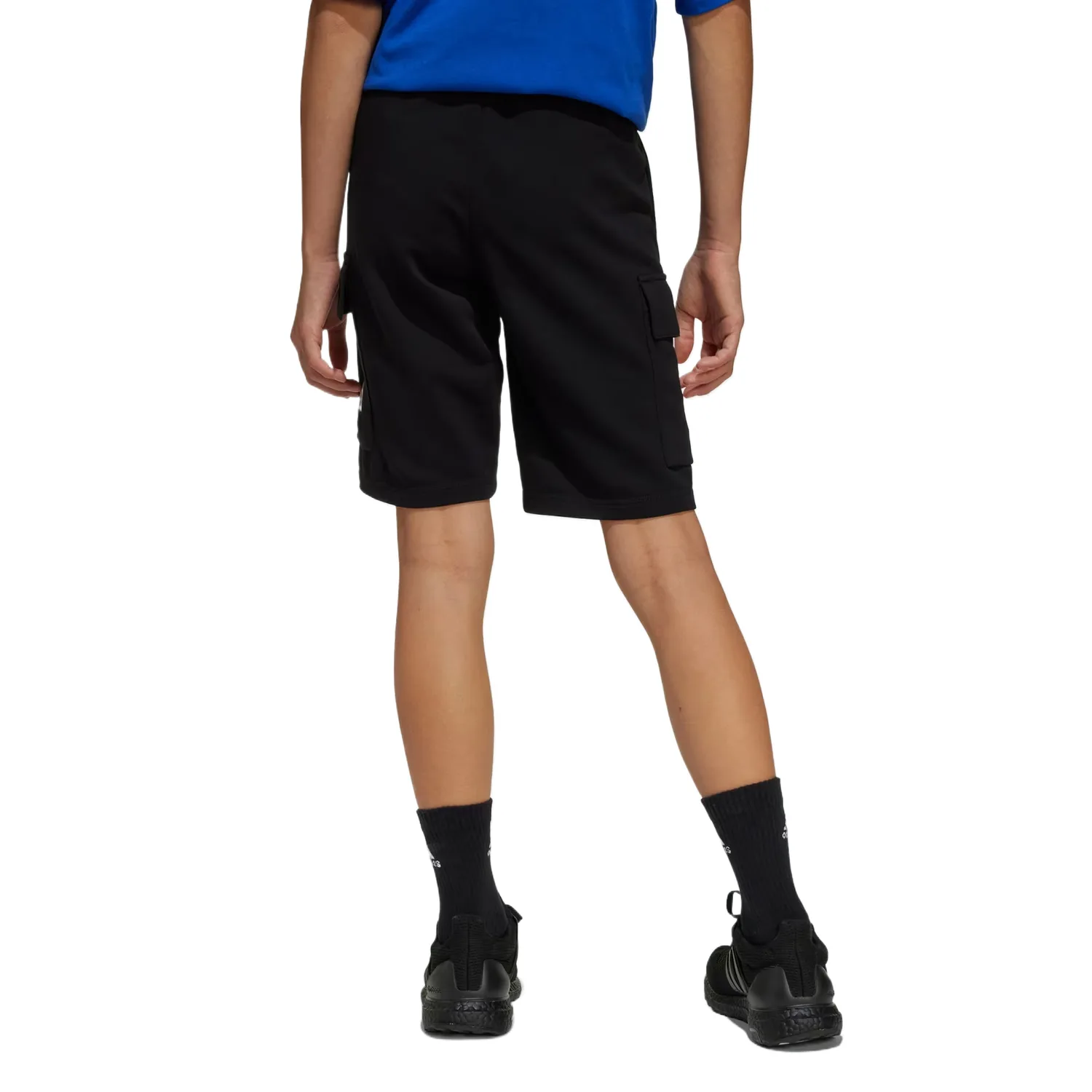 Короткие шорты Grade School Moderate Adidas, черный — фото 3