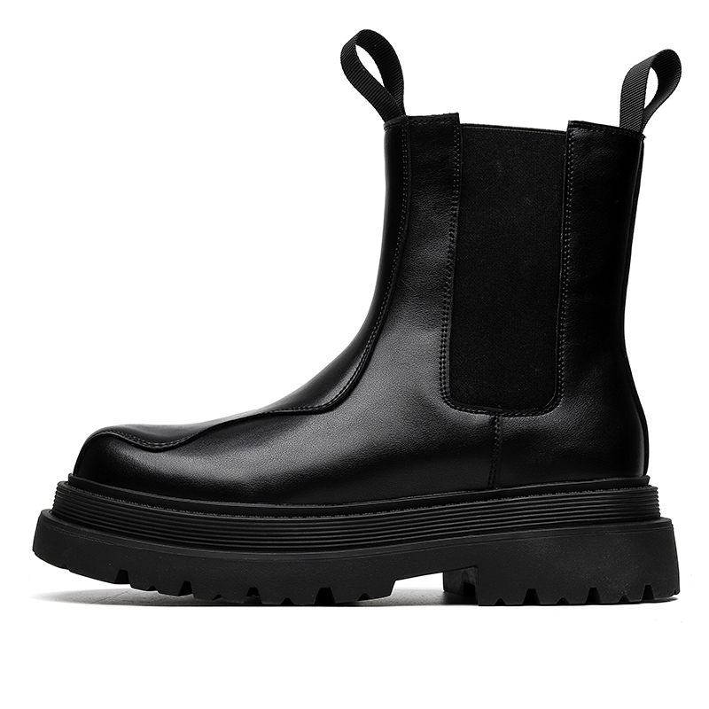 

Cachiotti Высокие челси-ботфорты мужские черные с мягкой подкладкой, цвет Black Padded